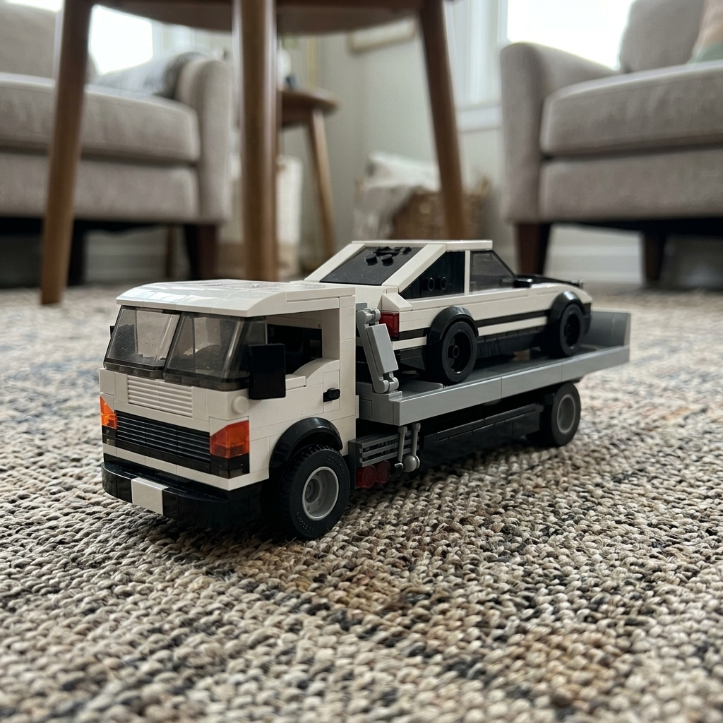 Toyota AE86 + Trailer